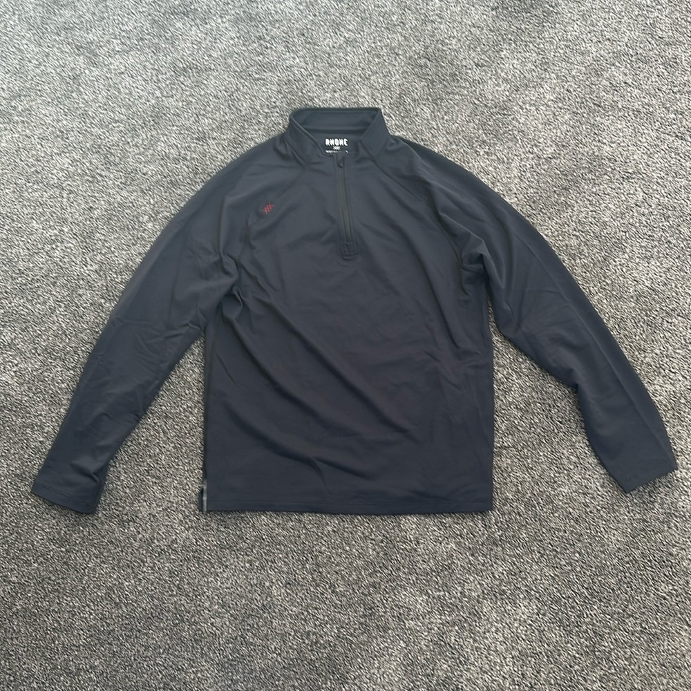 Rhone Session 1/4 Zip Pullover Size M